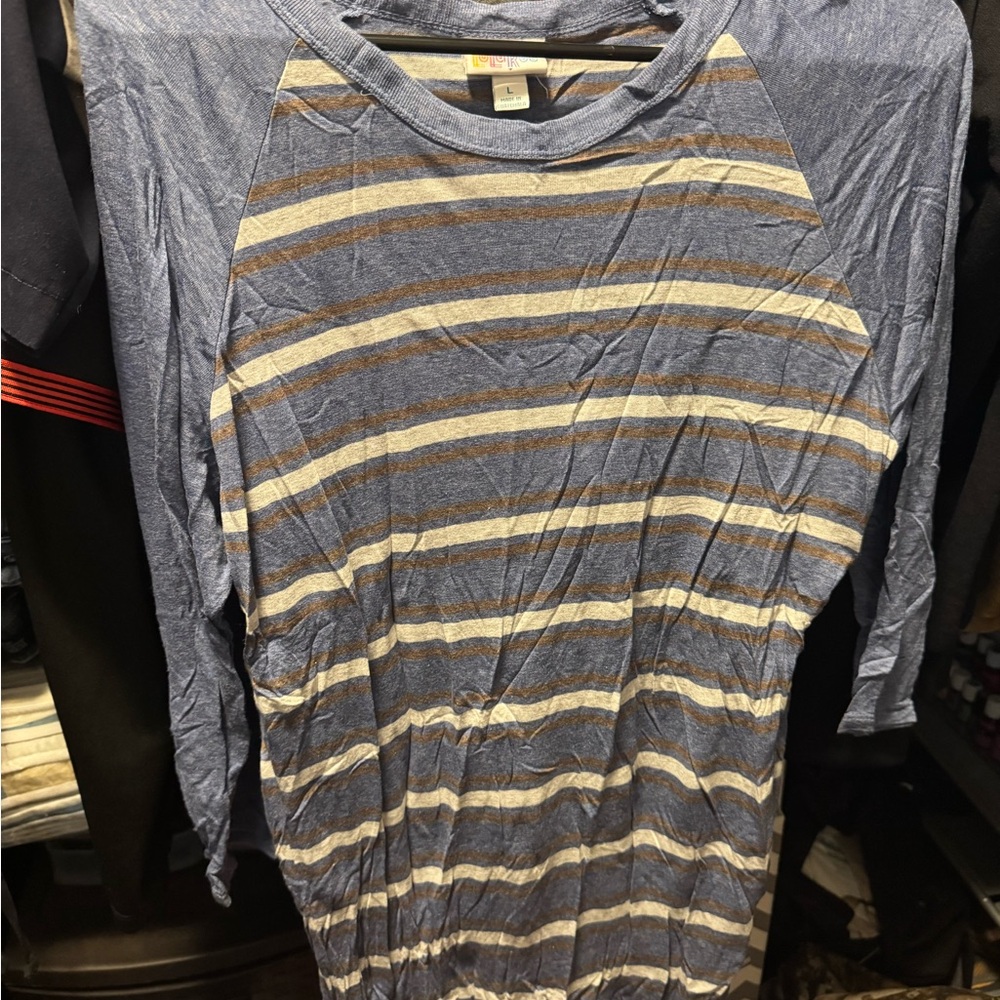 Blue Striped Shirt